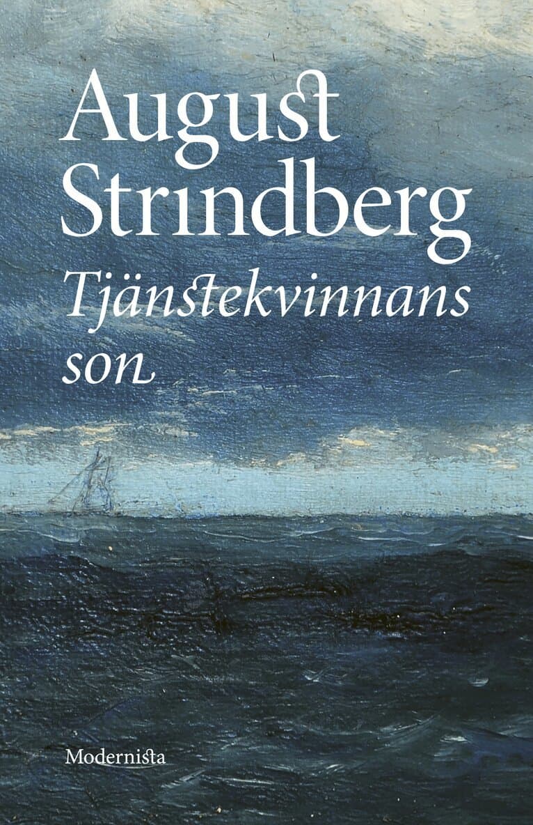 Omslag till boken Tjänstekvinnans son av August Strindberg
