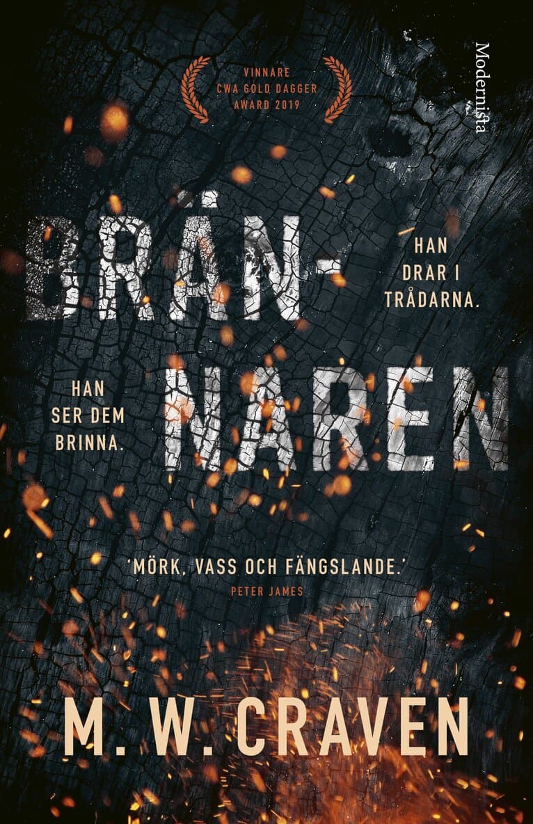 Omslag till boken Brännaren av M. W. Craven