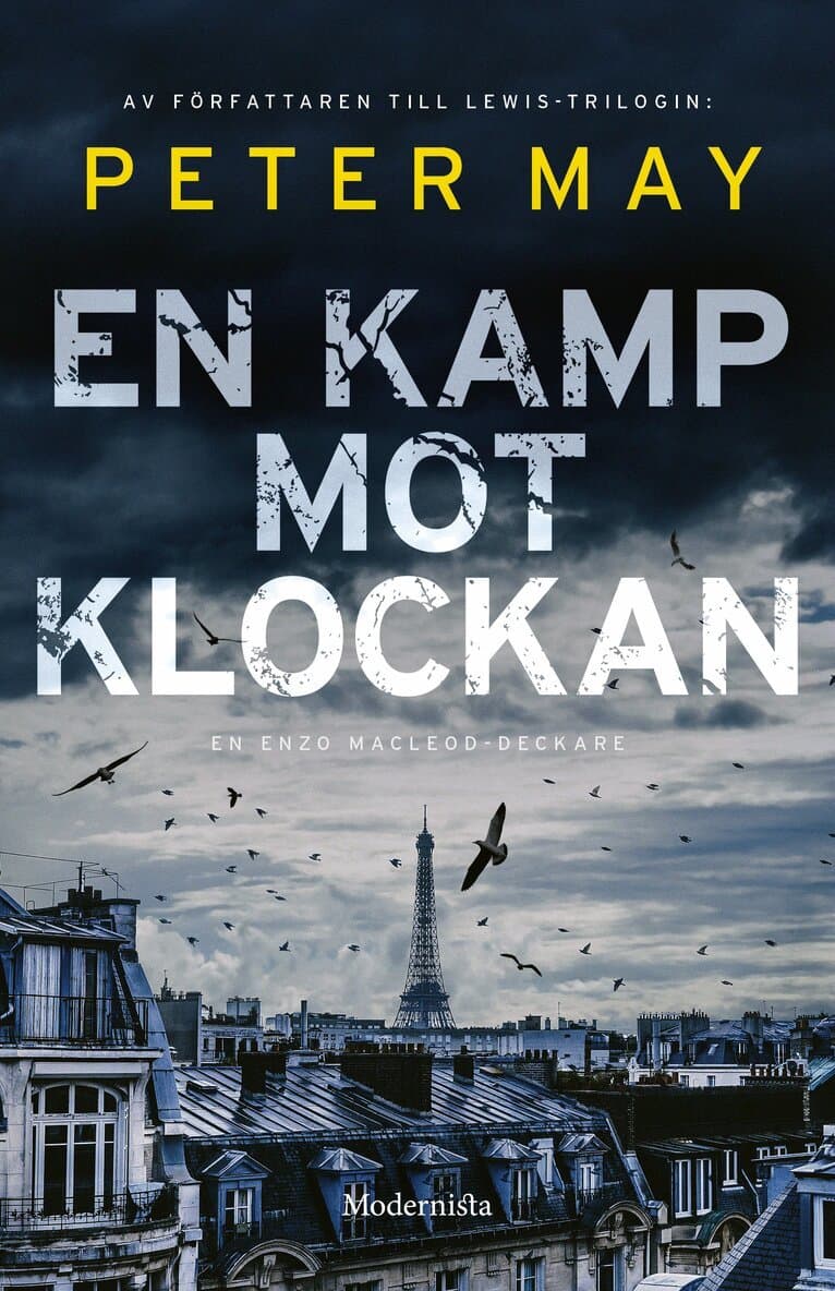 Omslag till boken En kamp mot klockan av Peter May
