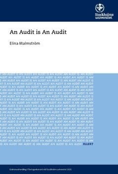 An Audit is An Audit
