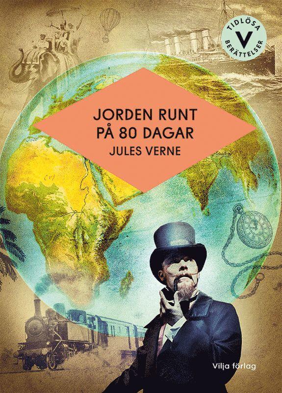 Jorden runt på 80 dagar (lättläst)