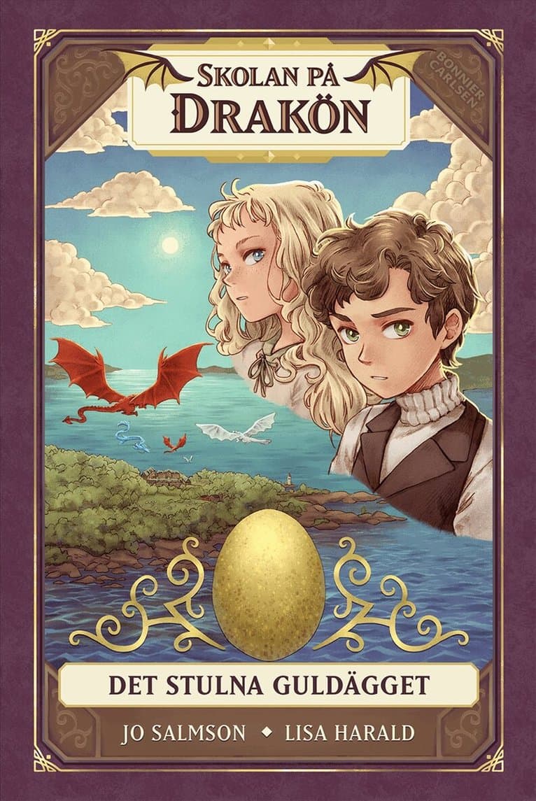 Skolan på Drakön. Det stulna guldägget