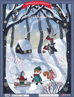 Pixi adventskalender 2025 : Med böcker av Maria Trolle, Maria Nilsson Thore, Johan Anderblad, Filippa Widlund, Mårten Melin Elsa Beskow, Lotta Olsson mfl