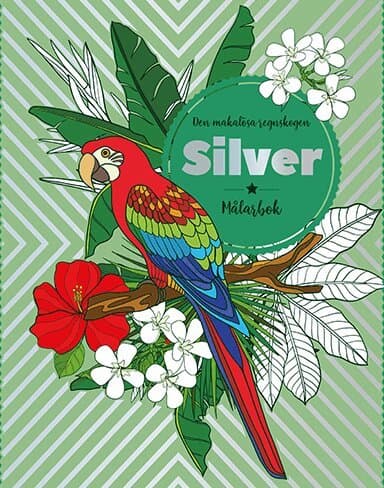 Den makalösa regnskogen : silver - målarbok