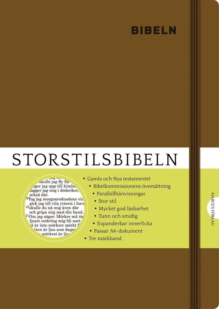 Storstilsbibeln - Brun