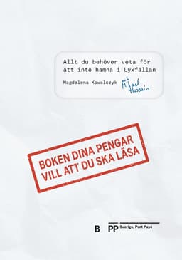 Boken dina pengar vill att du ska läsa