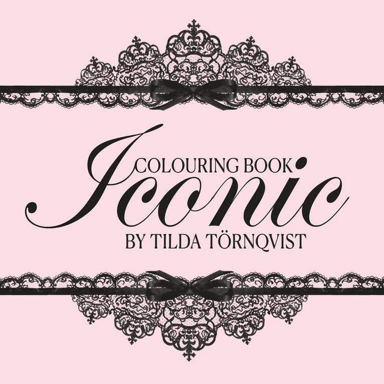 Iconic colouring book