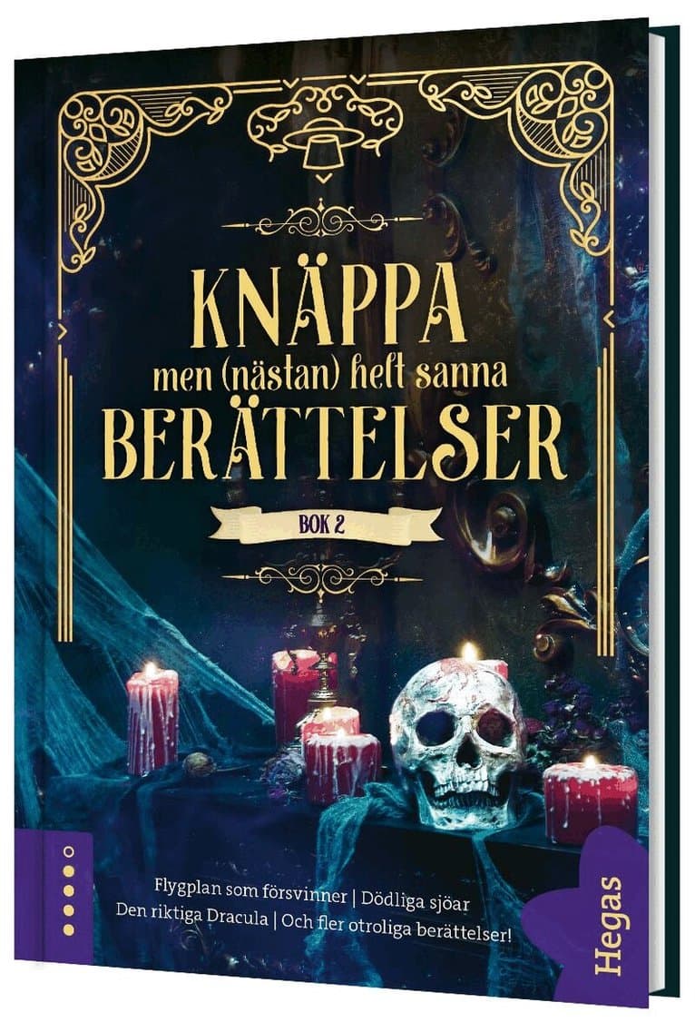 Omslag till boken Knäppa men (nästan) helt sanna berättelser