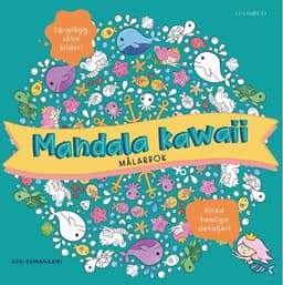Mandala kawaii : målarbok