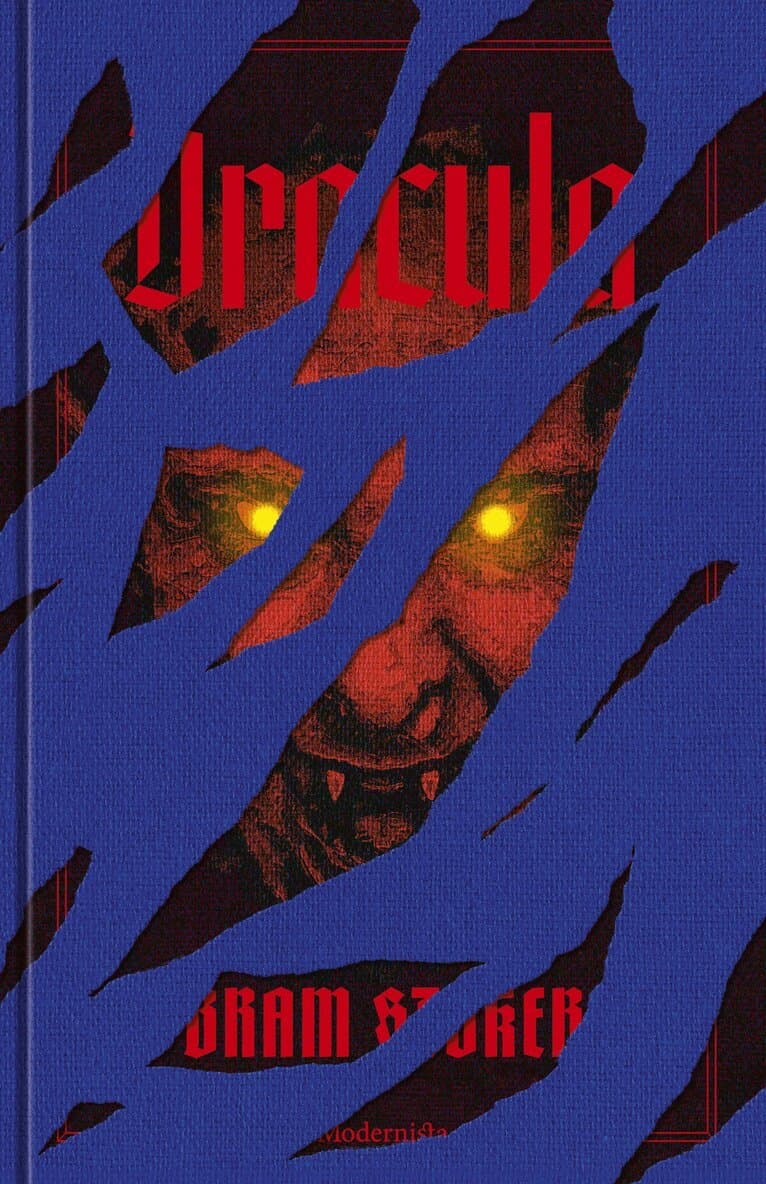 Omslag till boken Dracula av Bram Stoker