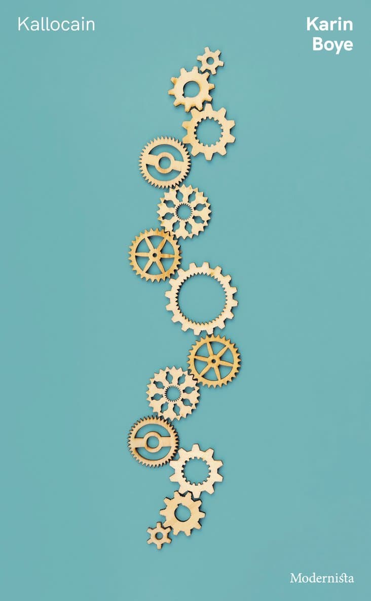 Omslag till boken Kallocain av Karin Boye