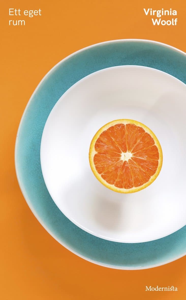 Omslag till boken Ett eget rum av Virginia Woolf