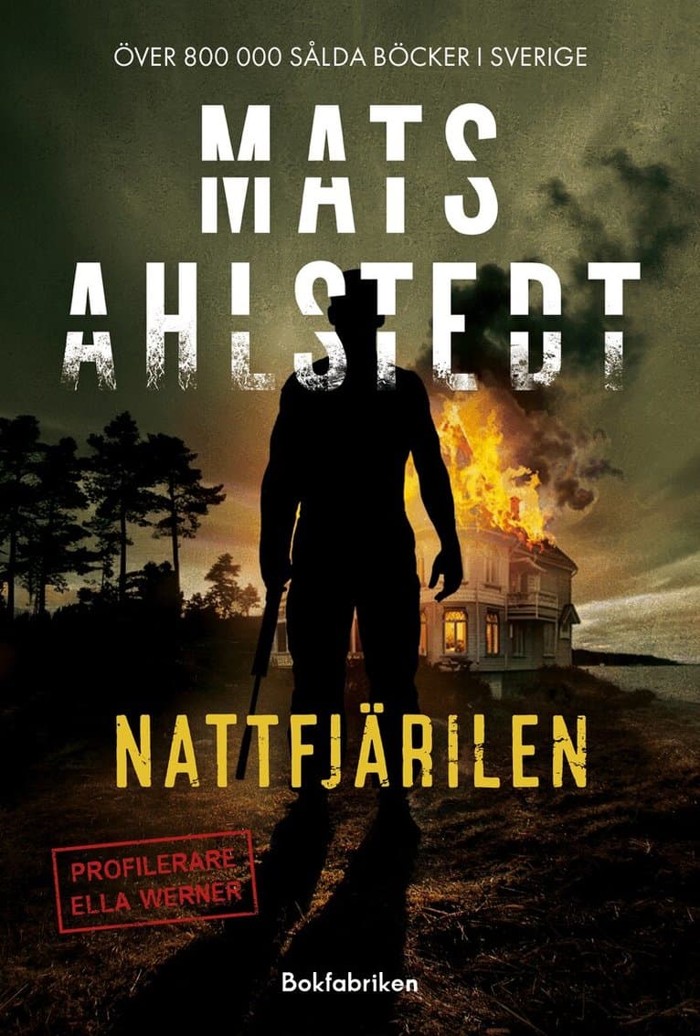 Omslag till boken Nattfjärilen av Mats Ahlstedt