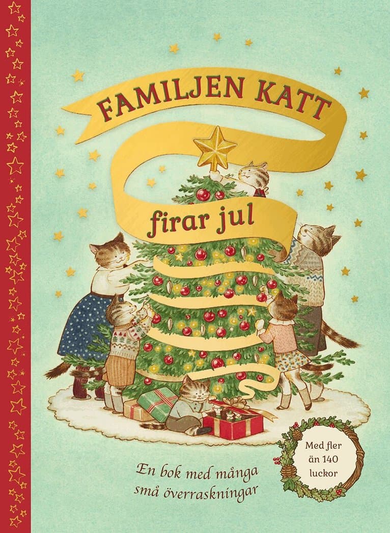 Familjen Katt firar jul