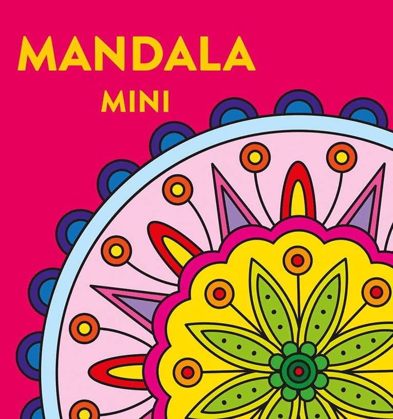 Mandala mini: cerise
