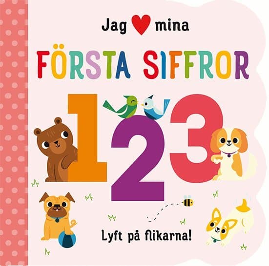 Omslag till boken Jag [hjärta] mina första siffror
