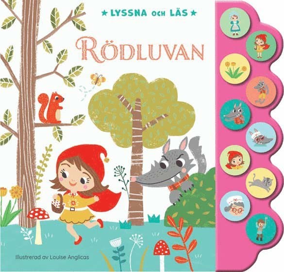 Omslag till boken Rödluvan