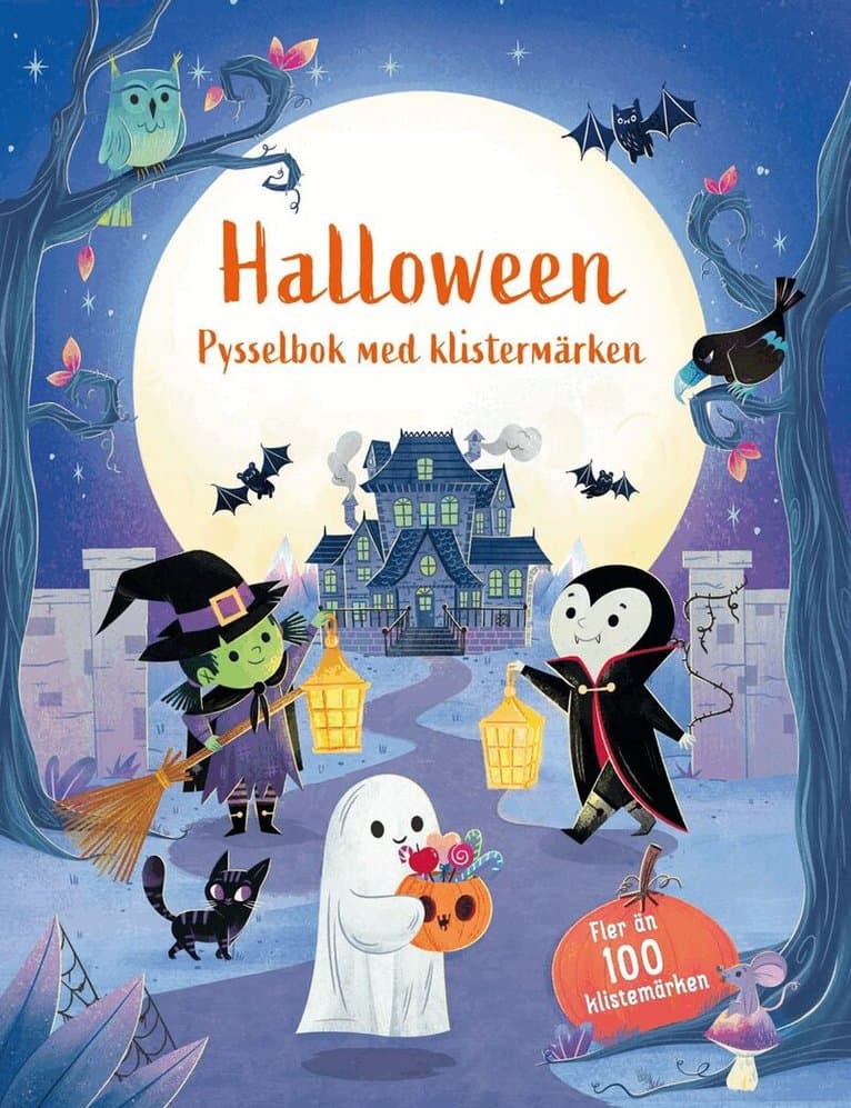 Halloween : pysselbok med klistermärken