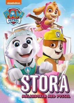 Paw Patrol. Stora målarboken med pyssel