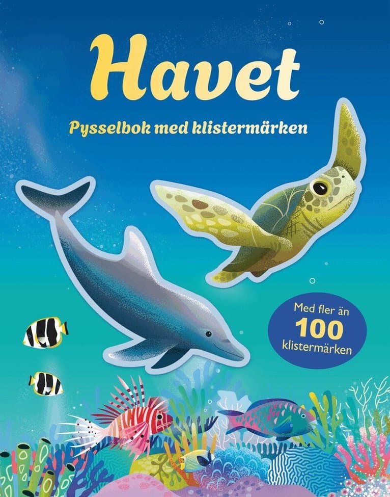Havet : pysselbok med klistermärken