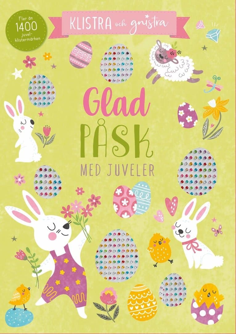 Glad påsk : med juveler