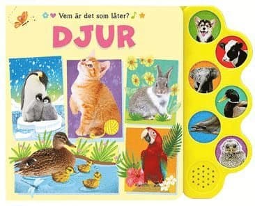 Omslag till boken Vem är det som låter? Djur