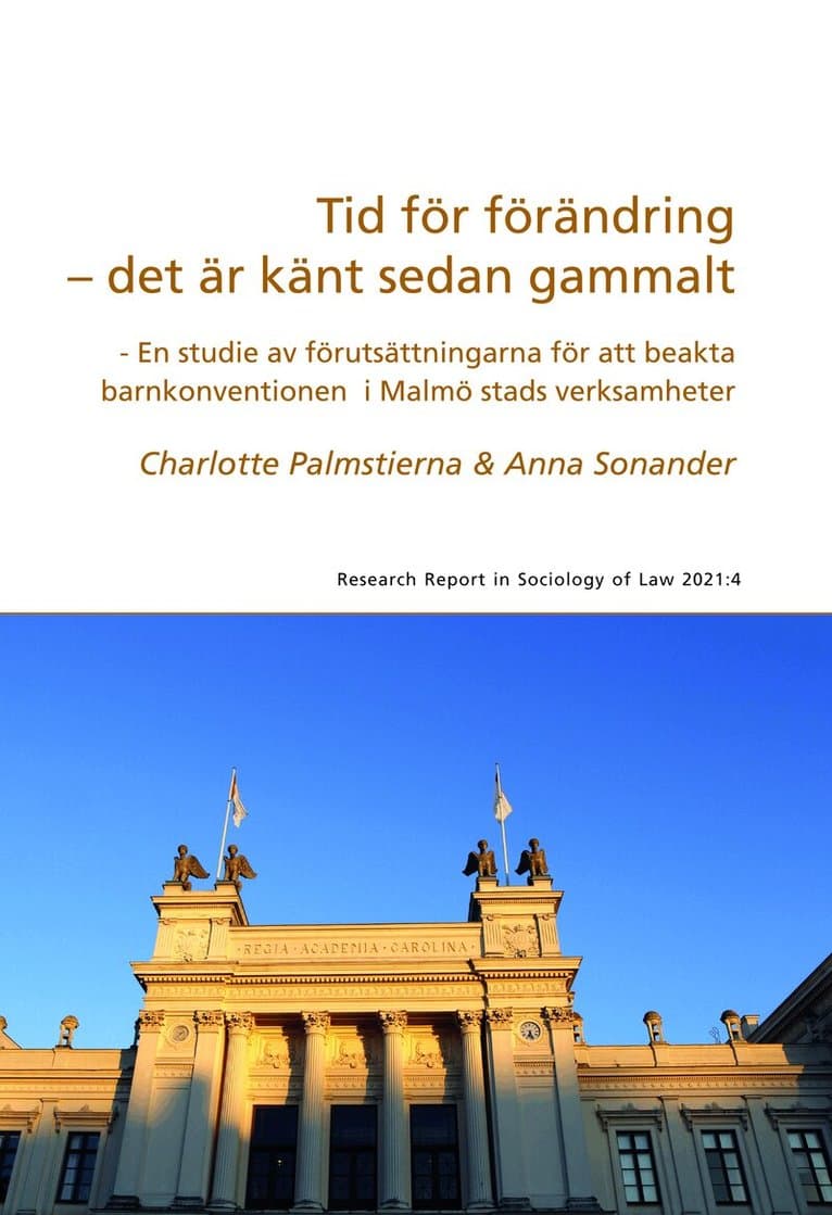 Tid för förändring - det är känt sedan gammalt