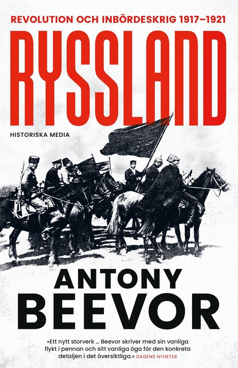 Omslag till boken Ryssland : revolution och inbördeskrig 1917-1921 av Antony Beevor
