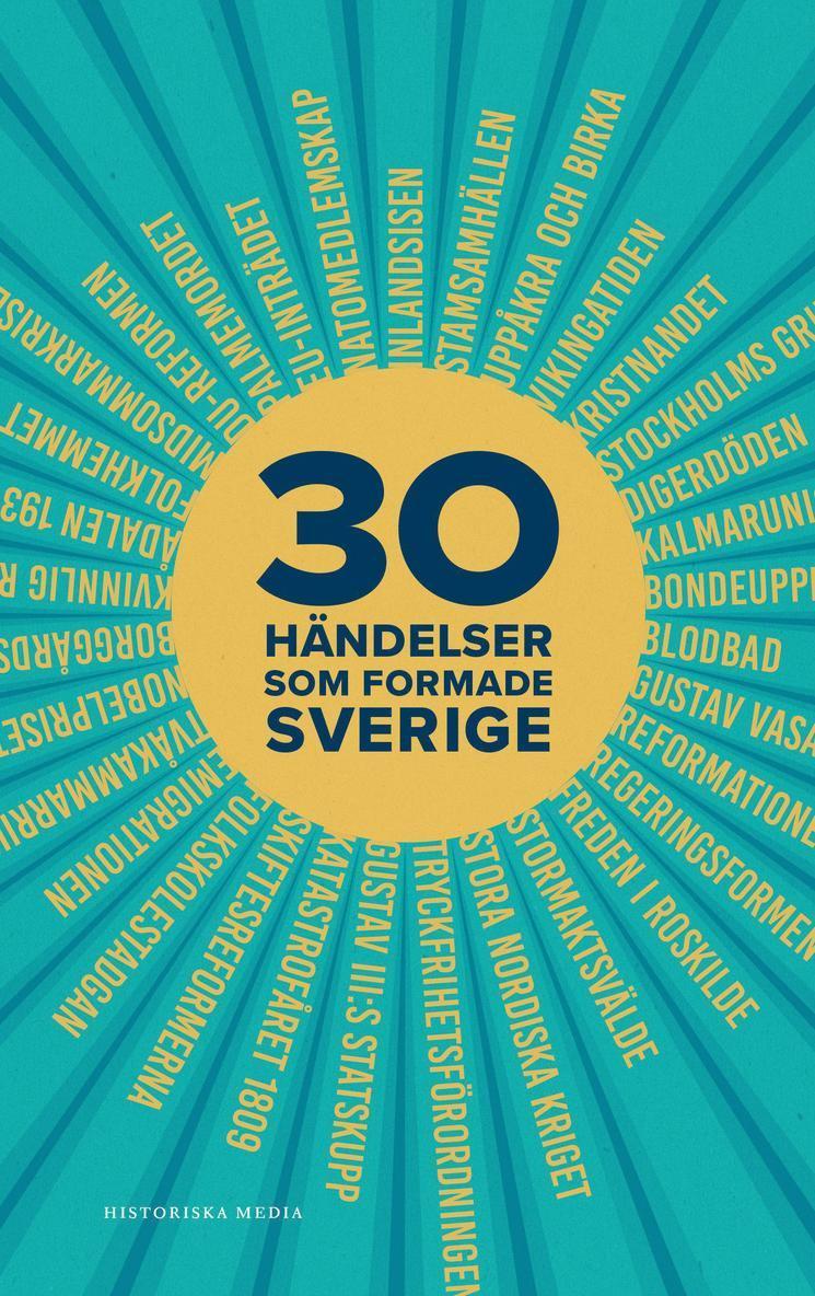 30 händelser som formade Sverige