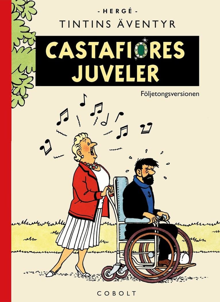 Omslag till boken Castafiores juveler av Hergé