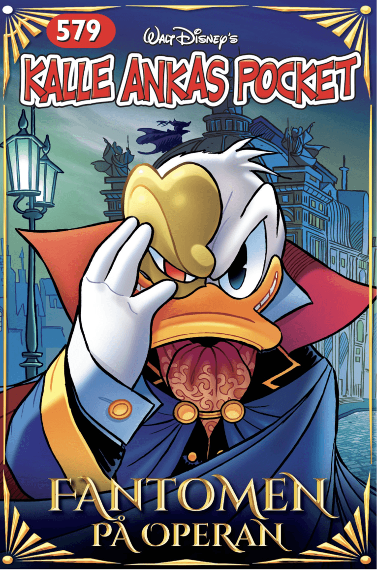 Kalle Ankas pocket 579. Fantomen på operan