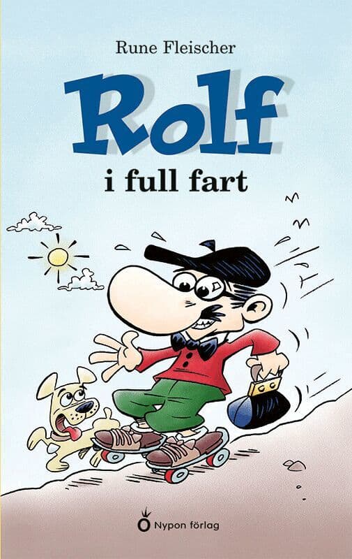 Rolf i full fart