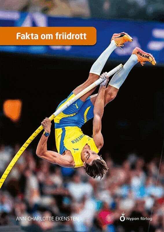 Omslag till boken Fakta om friidrott av Ann-Charlotte Ekensten