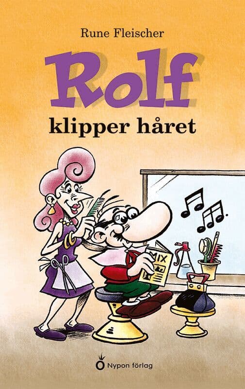 Rolf klipper håret
