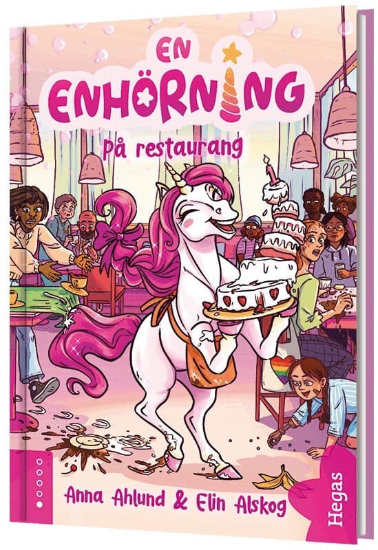 En enhörning på restaurang