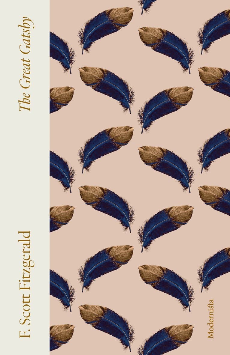 Omslag till boken The Great Gatsby av F. Scott Fitzgerald
