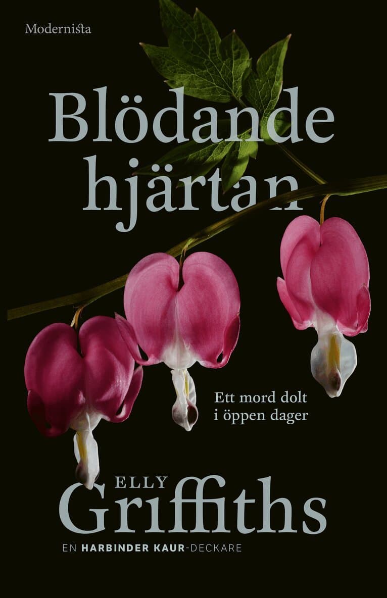 Omslag till boken Blödande hjärtan av Elly Griffiths