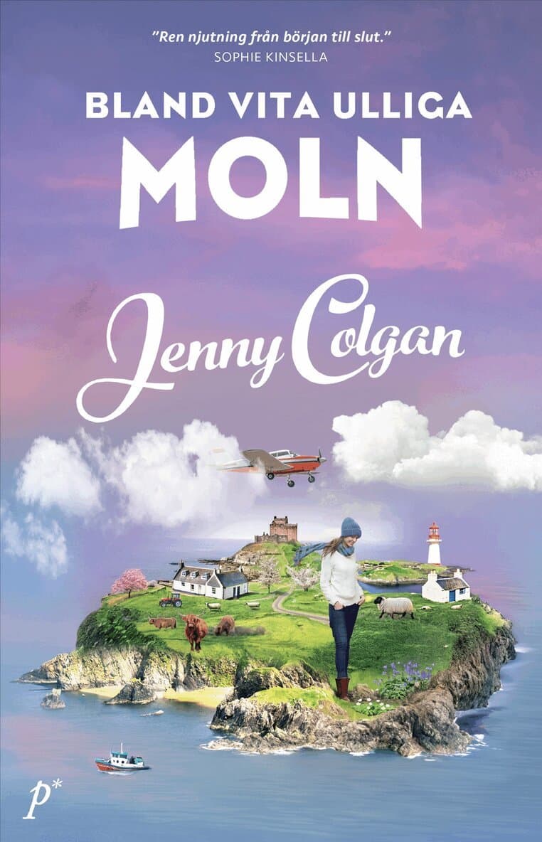 Omslag till boken Bland vita ulliga moln av Jenny Colgan