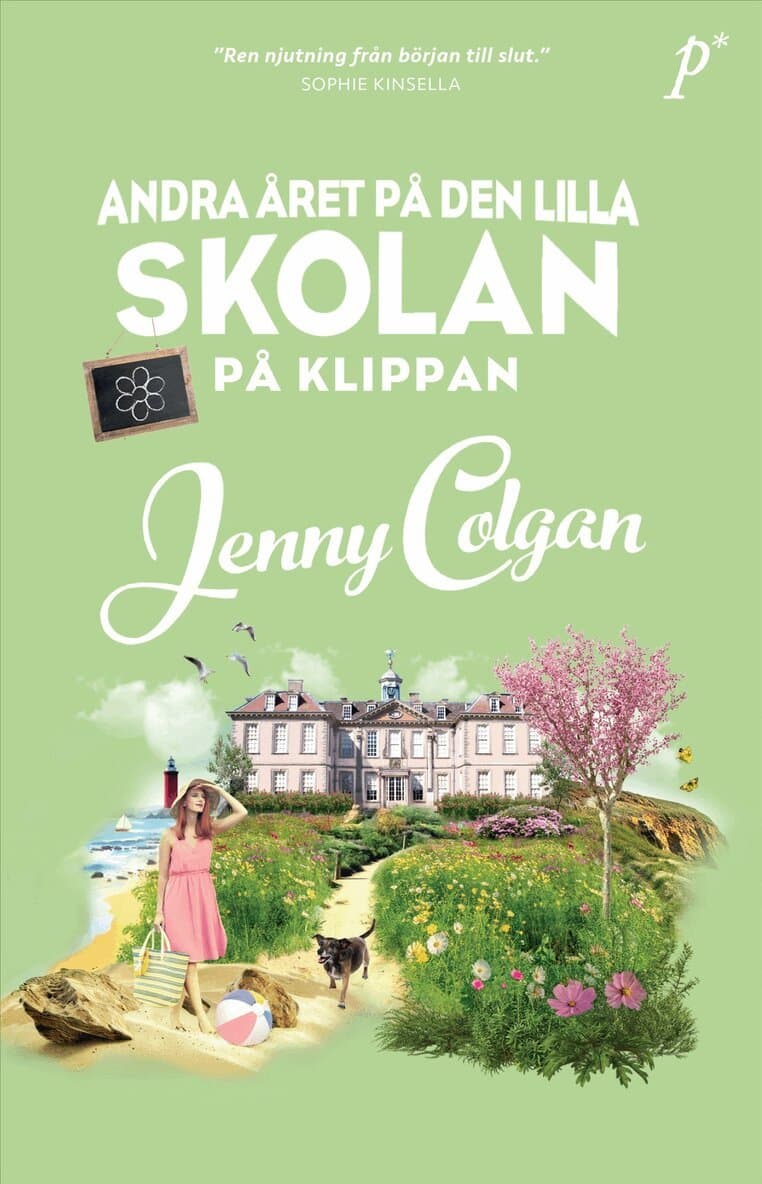 Omslag till boken Andra året på den lilla skolan på klippan av Jenny Colgan