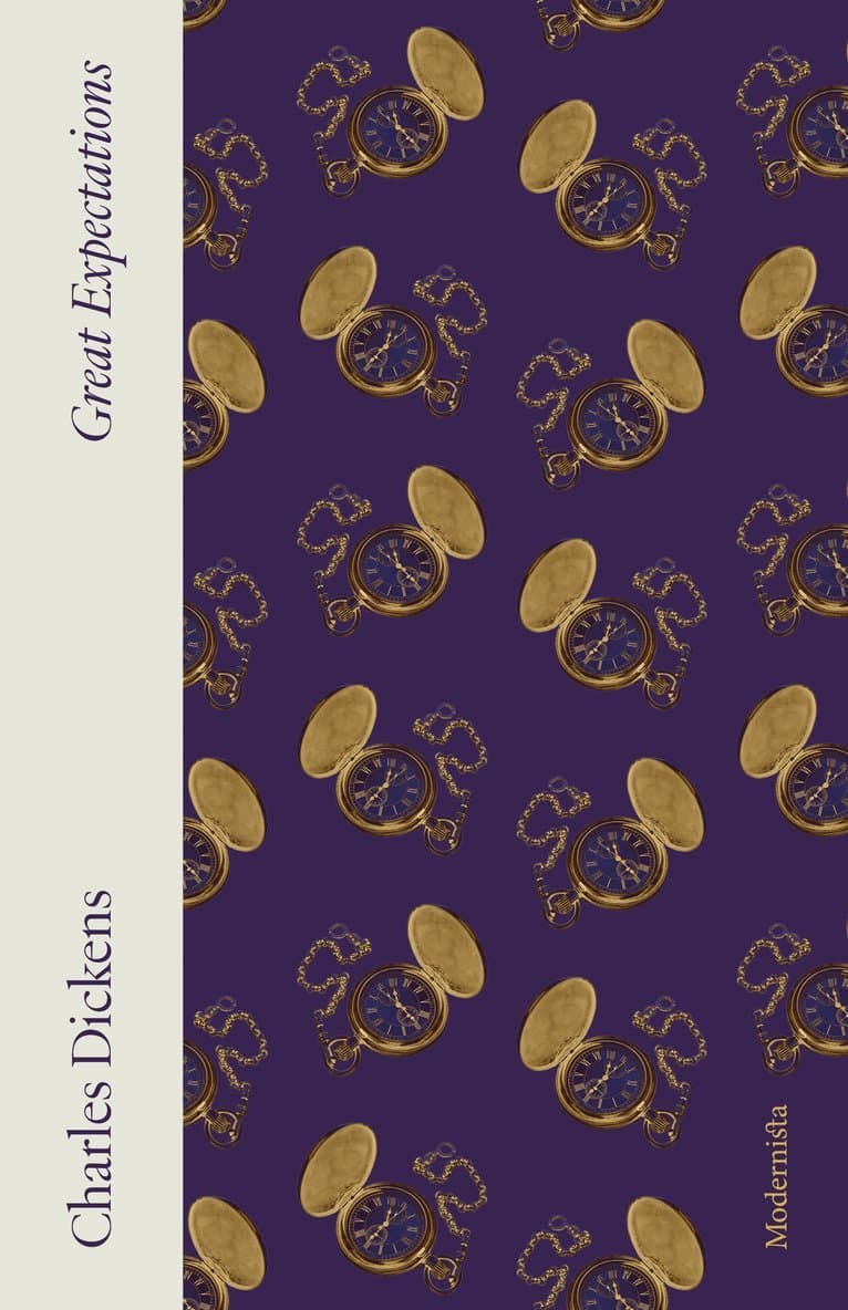 Omslag till boken Great Expectations av Charles Dickens