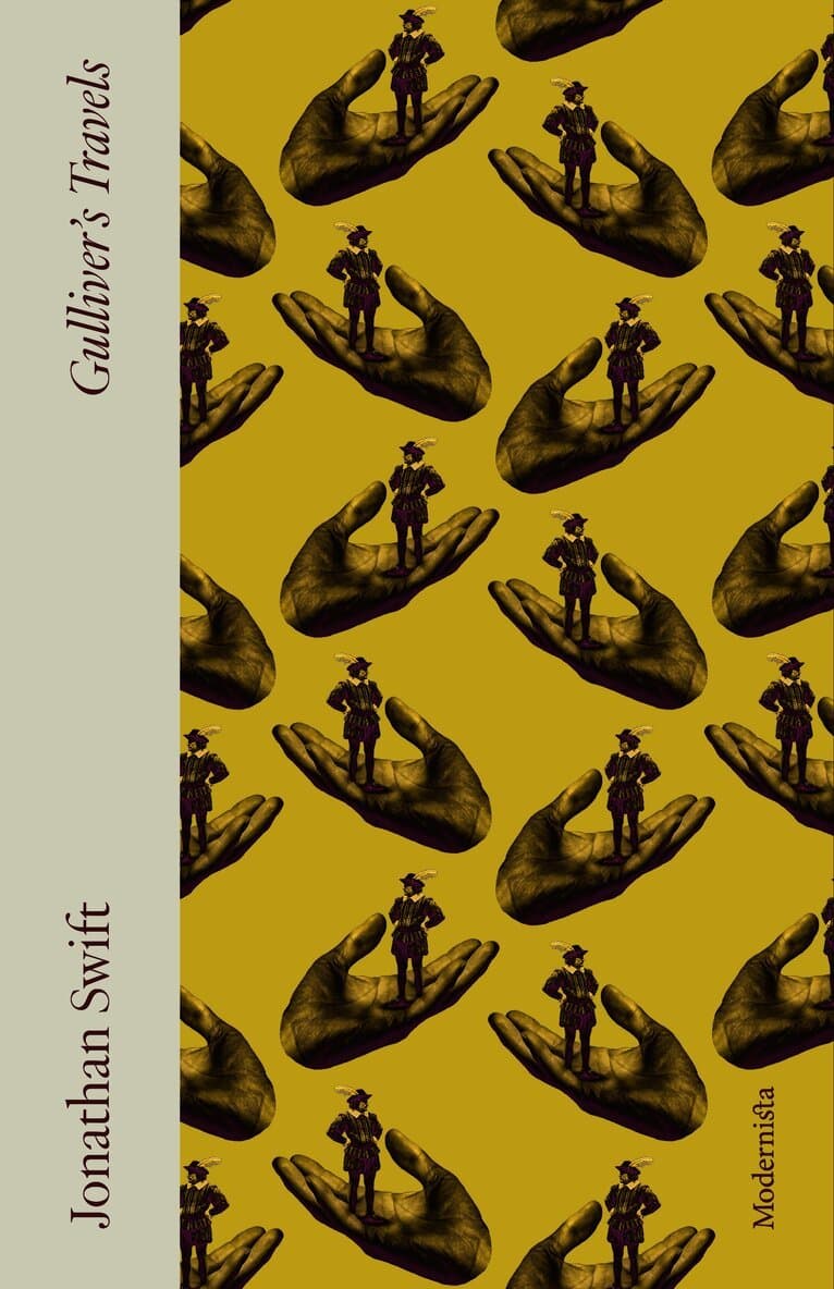Omslag till boken Gulliver's Travels av Jonathan Swift