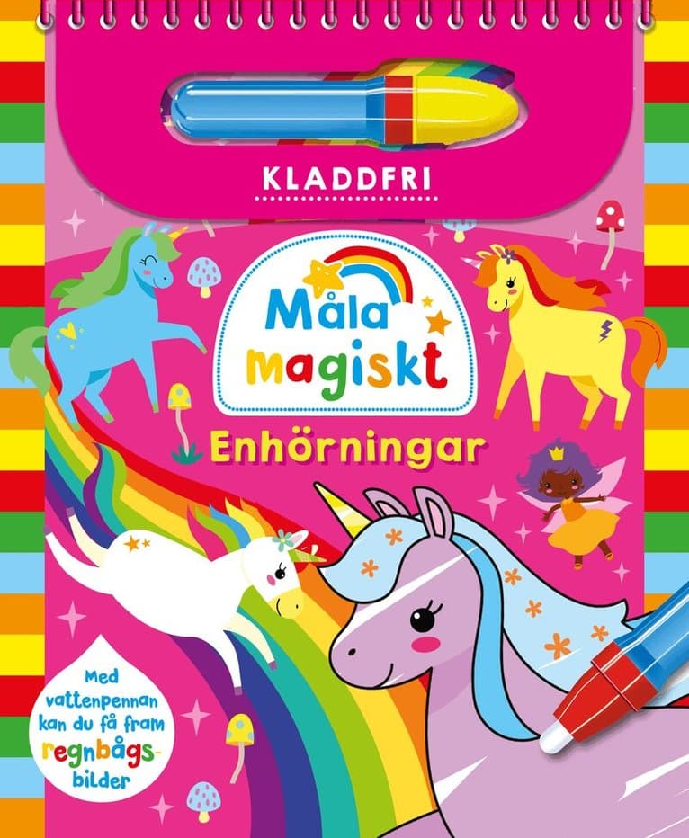 Måla magiskt. Enhörningar
