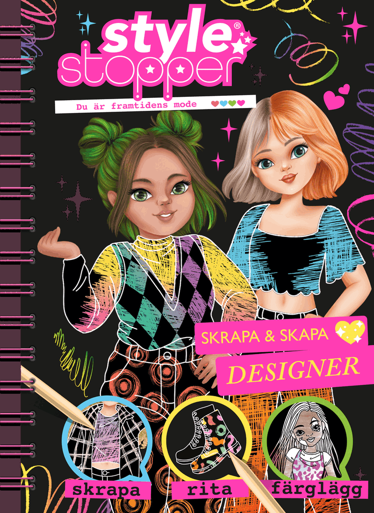 Skrapa & skapa - Designer : Du är framtidens mode