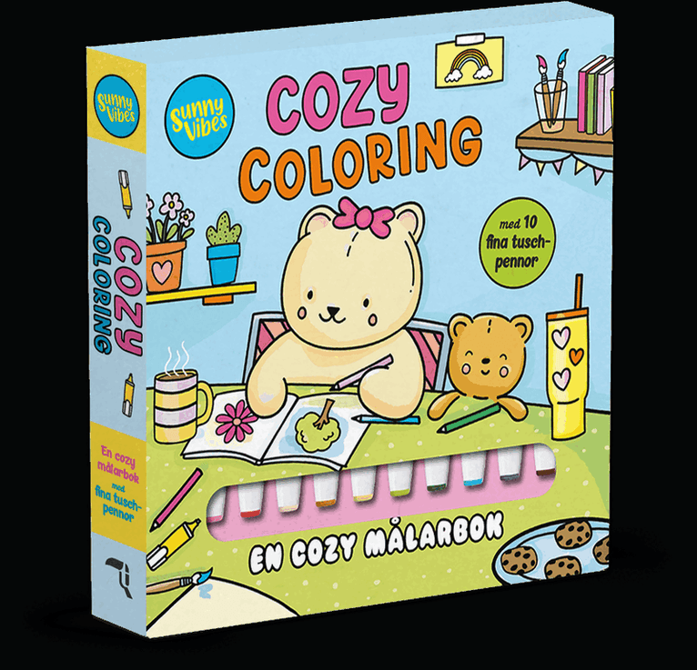 Cozy coloring. En cozy målarbok