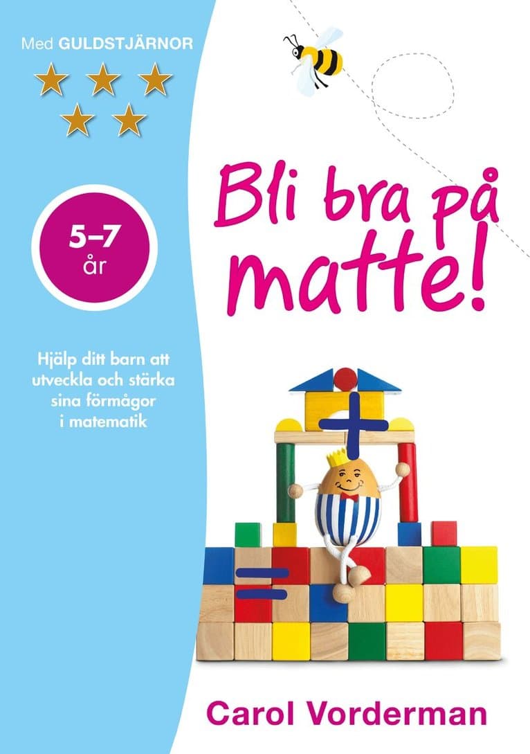 Bli bra på matte! 5-7 år (ljusblå)
