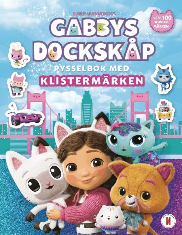 Gabbys dockskåp : pysselbok med klistermärken