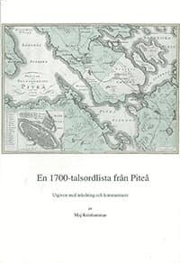 En 1700-talsordlista från Piteå