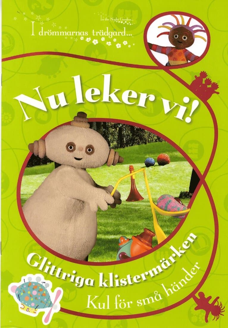 I drömmarnas trädgård. Nu leker vi! Gittriga klistermärken