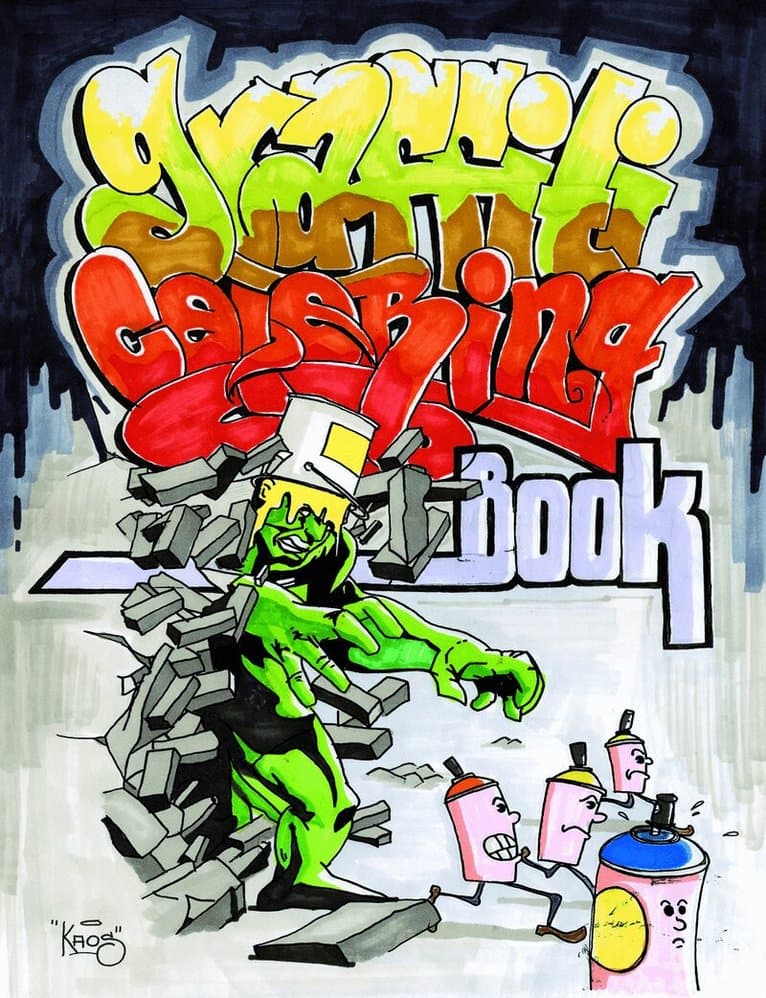 Graffiti Coloring Book