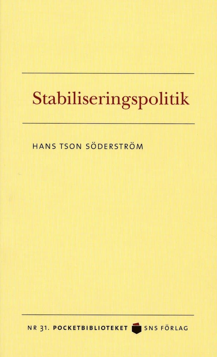 Stabiliseringspolitik